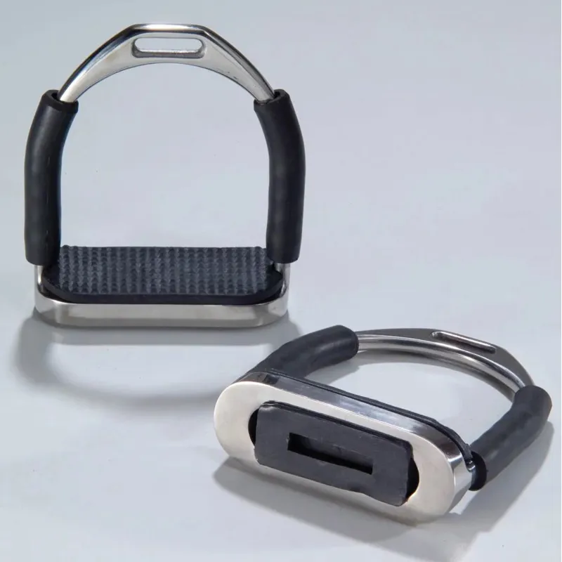 Rhinegold Flexi Stirrup Irons - 4.25in