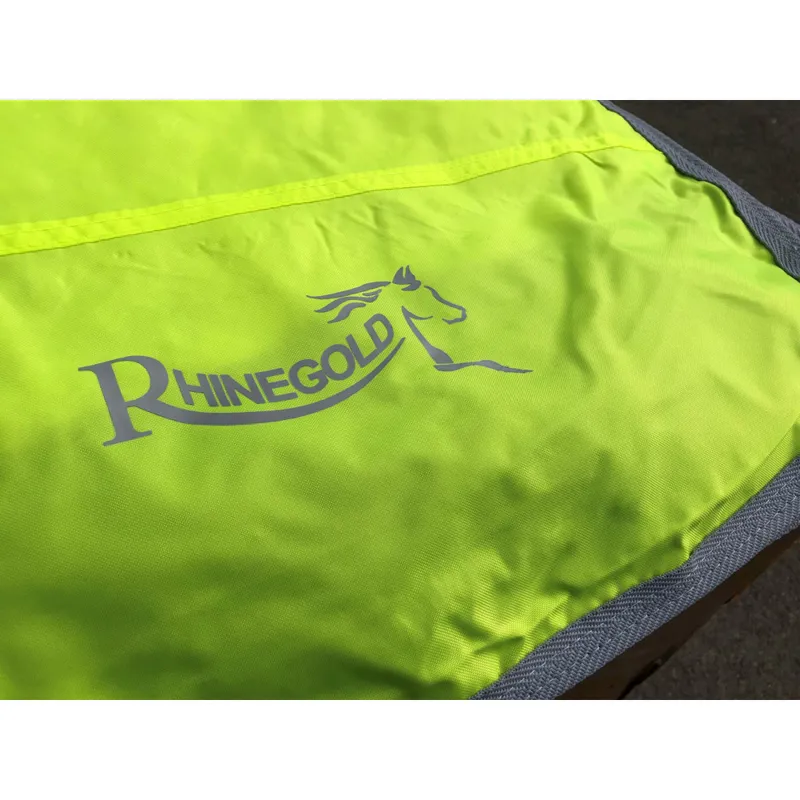 Rhinegold Horse Walker Lunge Rug Exercise Sheet - Yellow-1