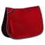 Rhinegold Twin Binding Quilted Saddlecloth - Red
