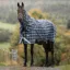 Rhino Plus Vari-Layer 250g Turnout Rug - Hunter Check/Green/Navy