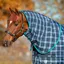Rhino Original 150g Stable Neck Hood - Navy Check/Teal