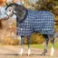 Rhino Original Vari-Layer 250g Stable Rug - Navy Check/Indigo
