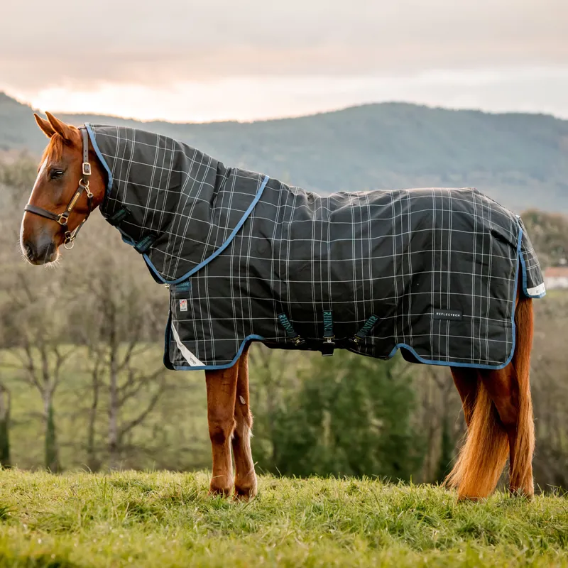 Rhino Plus Reflectech 250g Vari-Layer Turnout Rug - Navy/Indigo