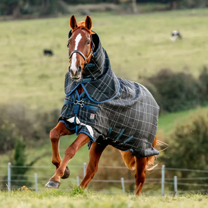 Rhino Plus Reflectech 250g Vari-Layer Turnout Rug - Navy/Indigo-3