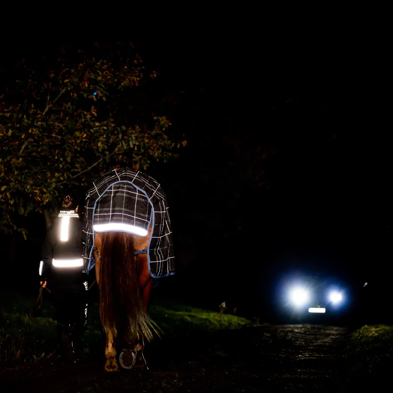 Rhino Plus Reflectech 250g Vari-Layer Turnout Rug - Navy/Indigo-2