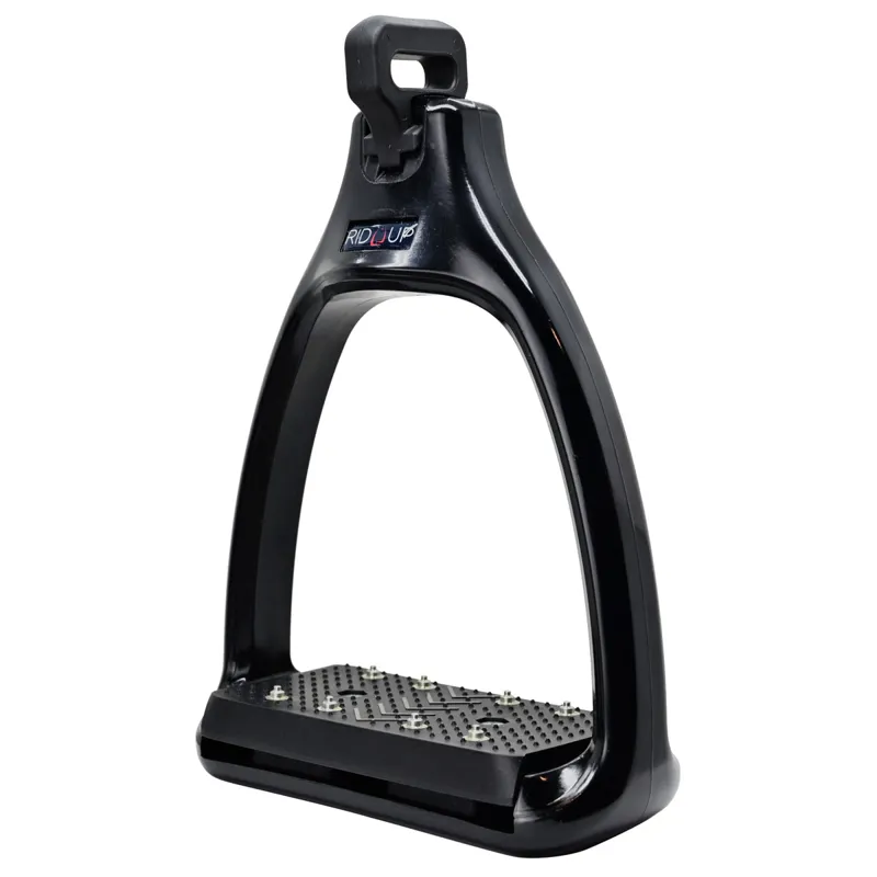 RID UP Plus Safety Release Stirrups - Black-1