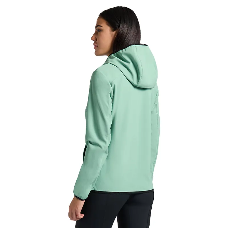 Riders Gene Jersey Ladies Softshell Hooded Jacket - Meadow Green-1