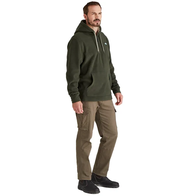 Ridgeline Ballistic Mens Hoodie - Deep Forest-6