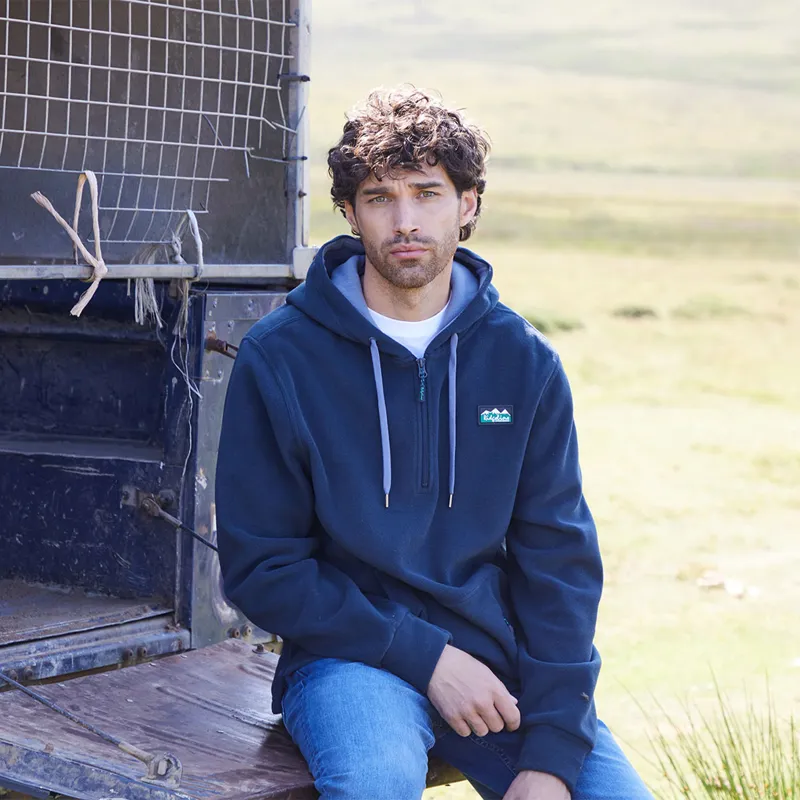 Ridgeline Ballistic Mens Hoodie - Navy-4