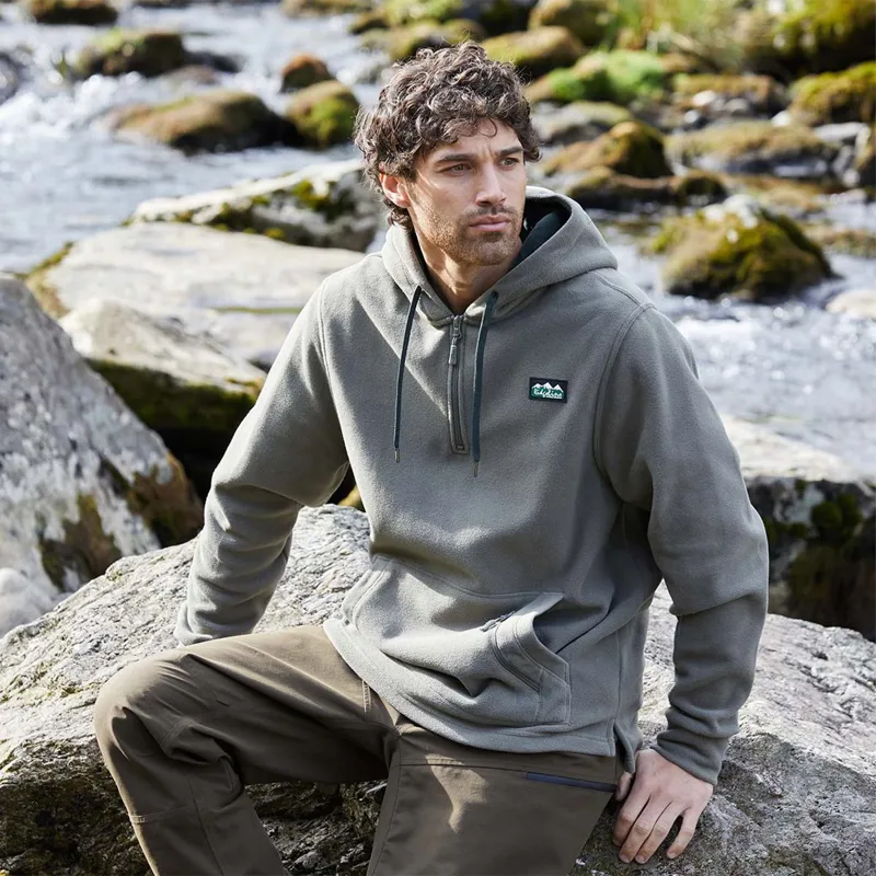 Ridgeline Ballistic Mens Hoodie - Smokey Olive-2