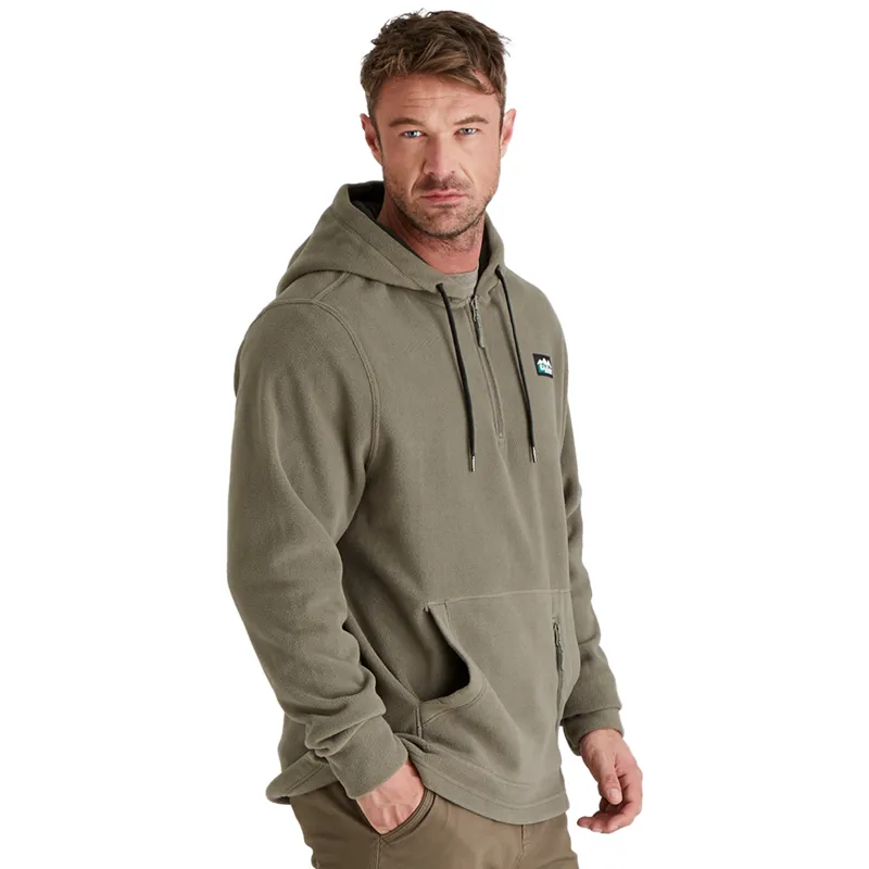 Ridgeline Ballistic Mens Hoodie - Smokey Olive-1