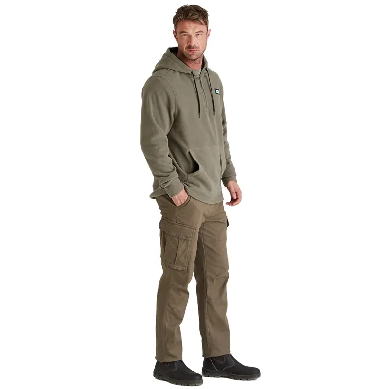 Ridgeline Ballistic Mens Hoodie - Smokey Olive-3