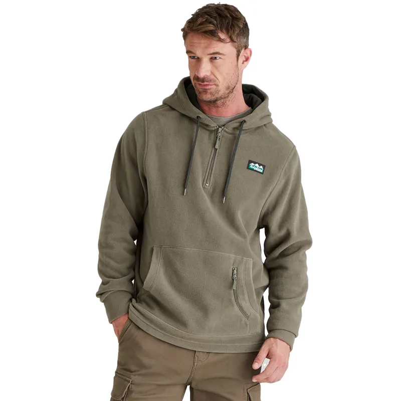 Ridgeline Ballistic Mens Hoodie - Smokey Olive