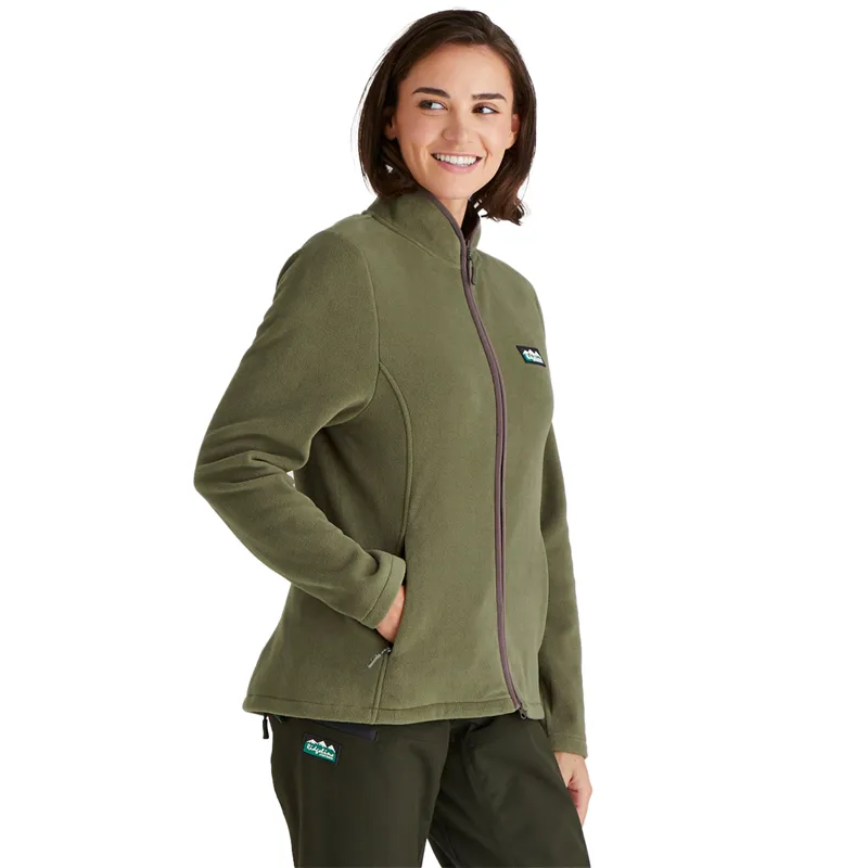Ridgeline Brenna Womens Fleece Jacket - Ivy Green-1