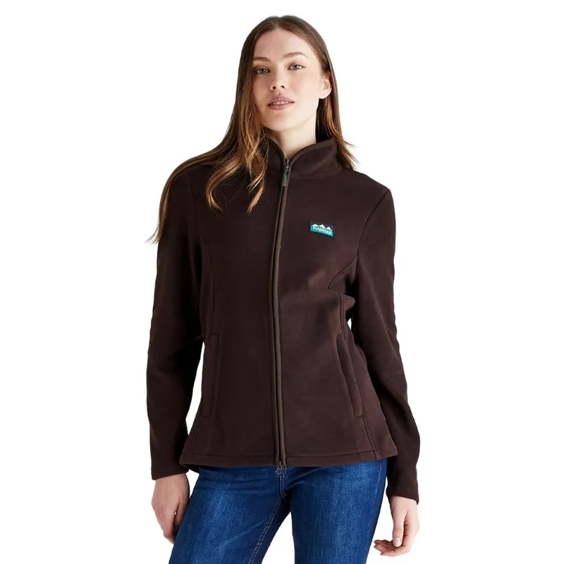 Ridgeline Brenna Womens Fleece Jacket - Deep Bark