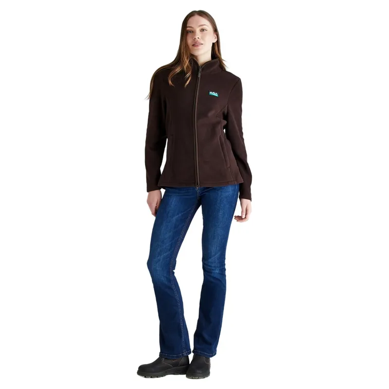 Ridgeline Brenna Womens Fleece Jacket - Deep Bark-5