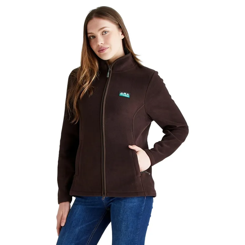 Ridgeline Brenna Womens Fleece Jacket - Deep Bark-2