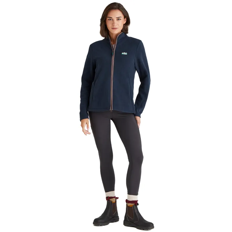 Ridgeline Brenna Womens Fleece Jacket - Navy-3