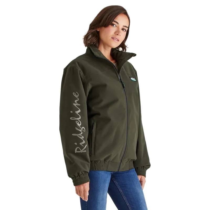 Ridgeline Brumby Women's Yard Jacket - Deep Forest-5