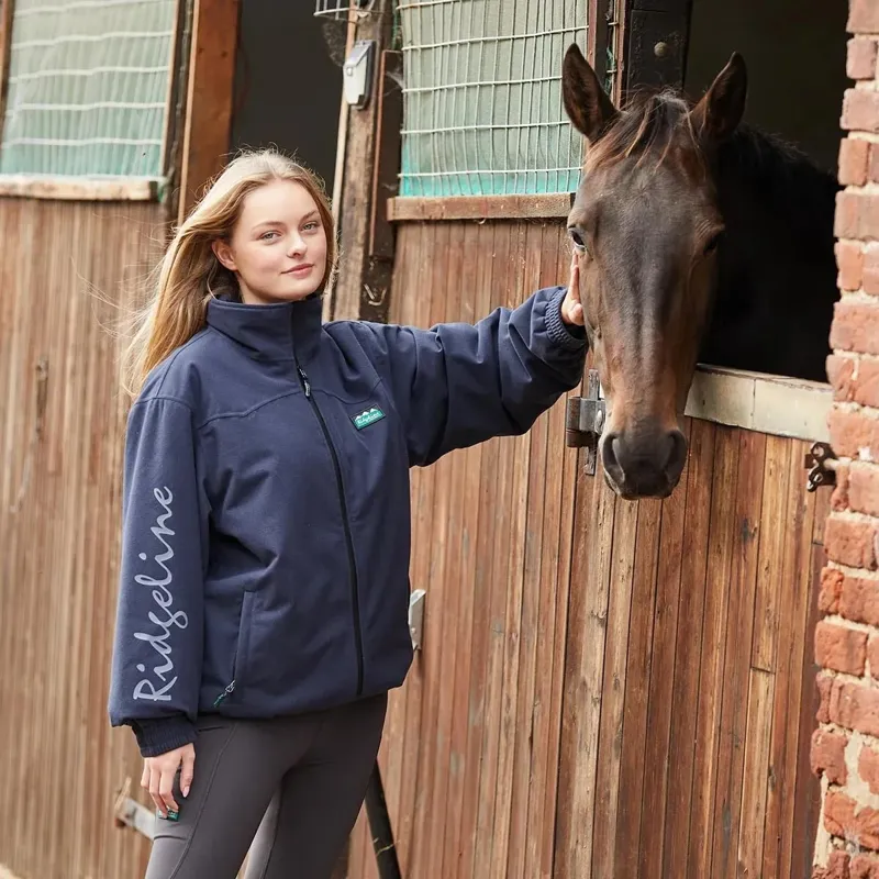 Ridgeline Brumby Women's Yard Jacket - Navy-7
