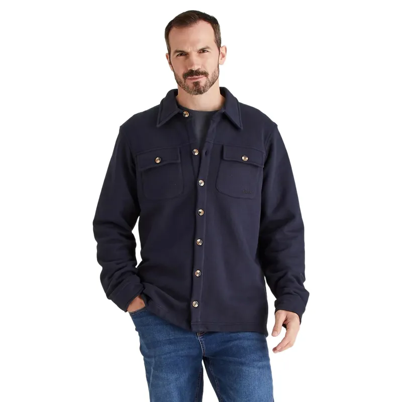 Ridgeline Burnham Mens Work Shirt - Navy