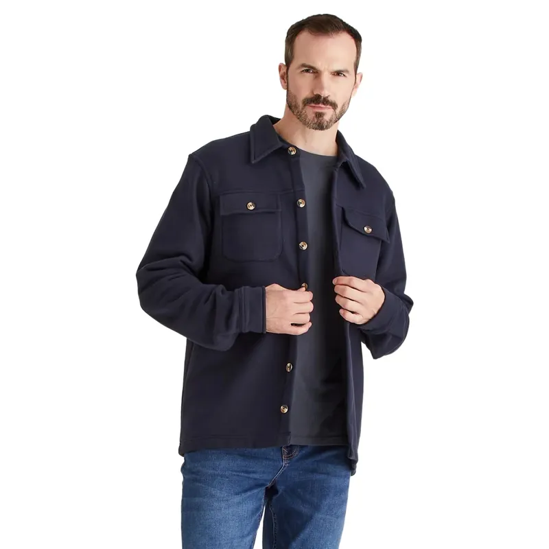 Ridgeline Burnham Mens Work Shirt - Navy-6
