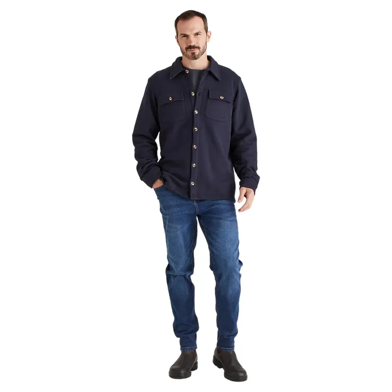 Ridgeline Burnham Mens Work Shirt - Navy-2