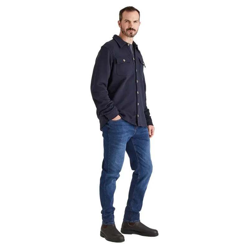 Ridgeline Burnham Mens Work Shirt - Navy-3