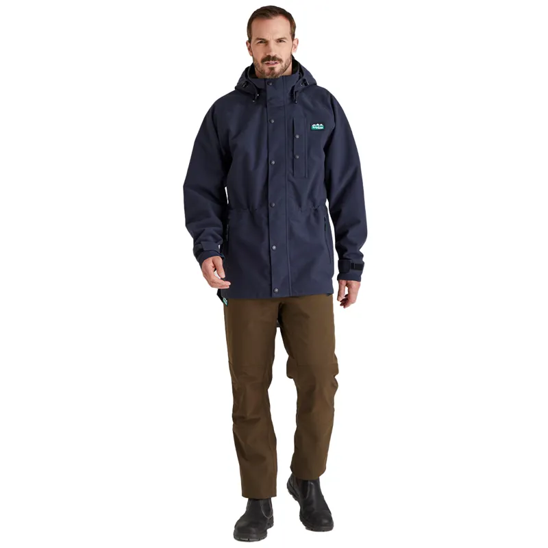Ridgeline Monsoon Classic Mens Waterproof Jacket -  Navy-2