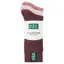 Ridgeline Cotton Work Mid Length Socks 3 Pack - Oxblood Multi
