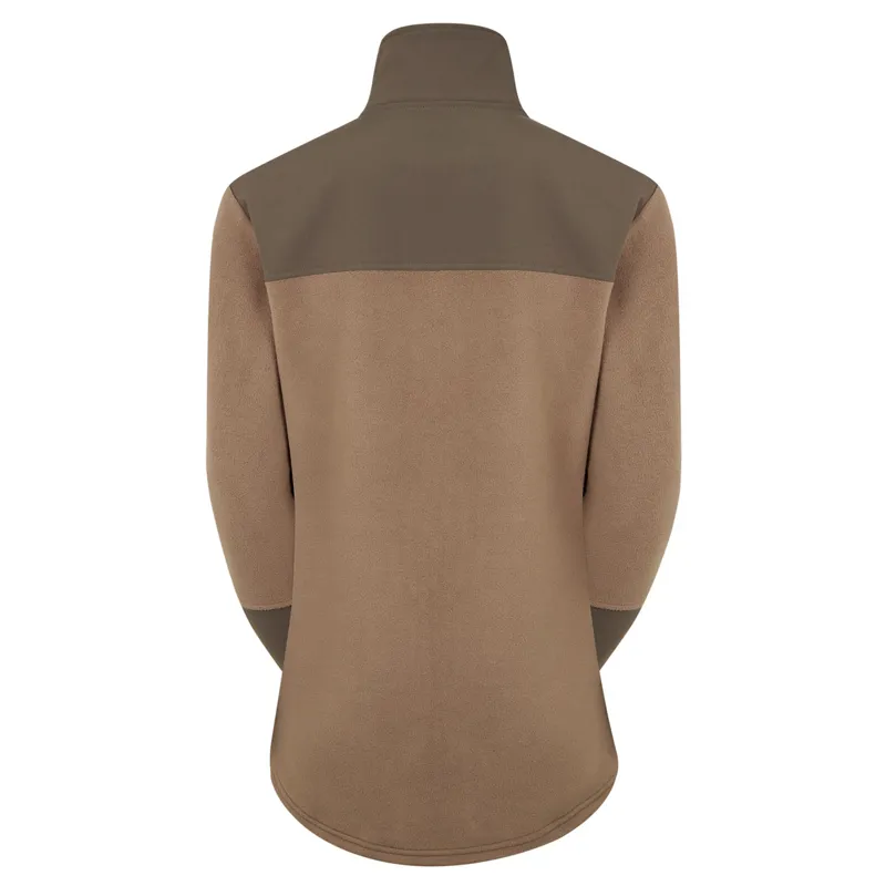 Ridgeline Hybrid Fleece Ladies Jacket - Bark/Light Bark-2