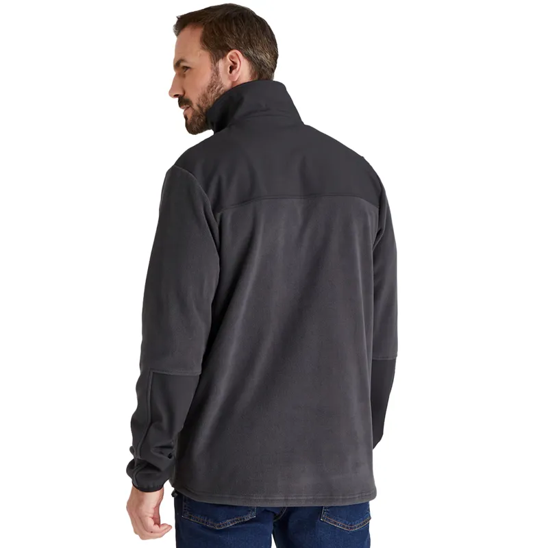 Ridgeline Hybrid Fleece Mens Jacket - Shale-3