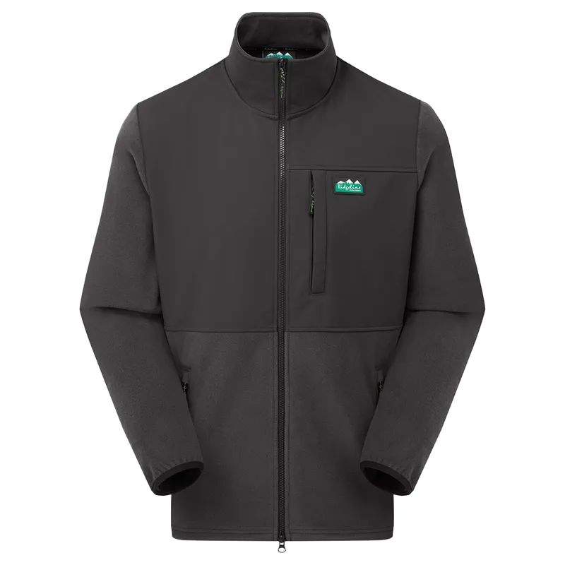 Ridgeline Hybrid Fleece Mens Jacket - Shale-4