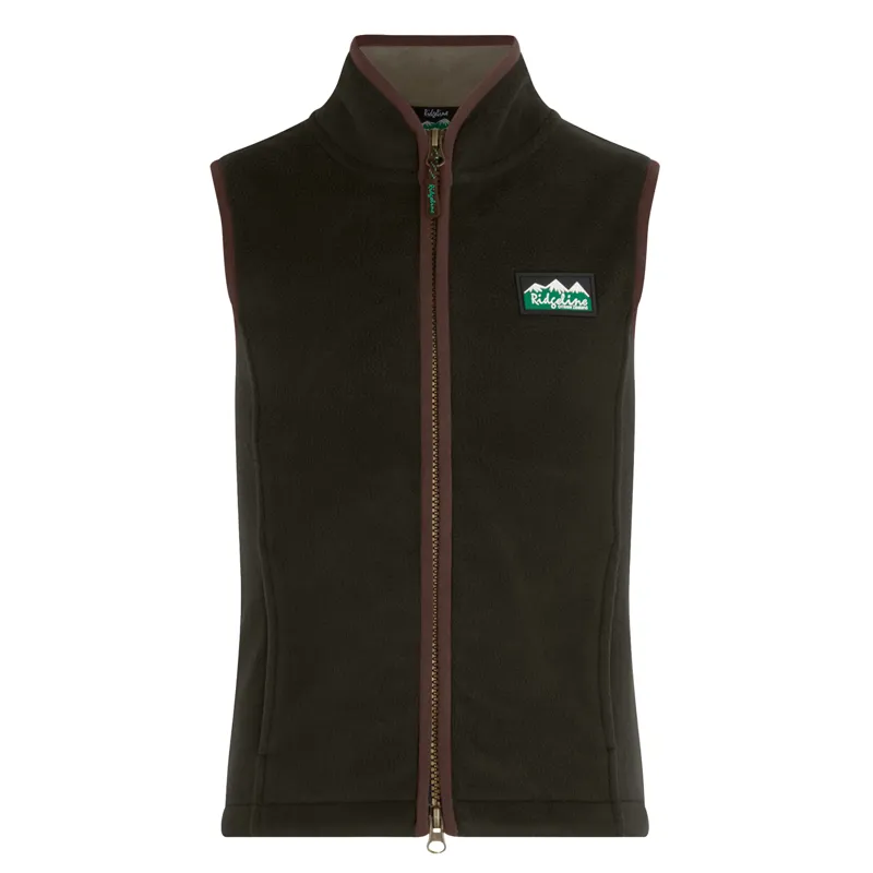 Ridgeline Kodiak Junior Fleece Gilet - Dark Forest