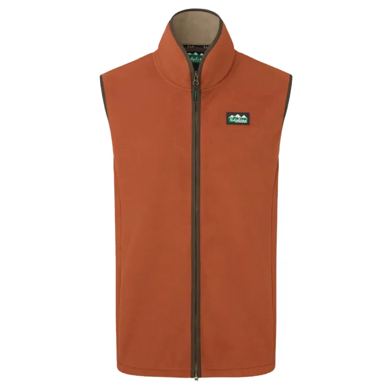 Ridgeline Kodiak Mens Gilet - Russet-4