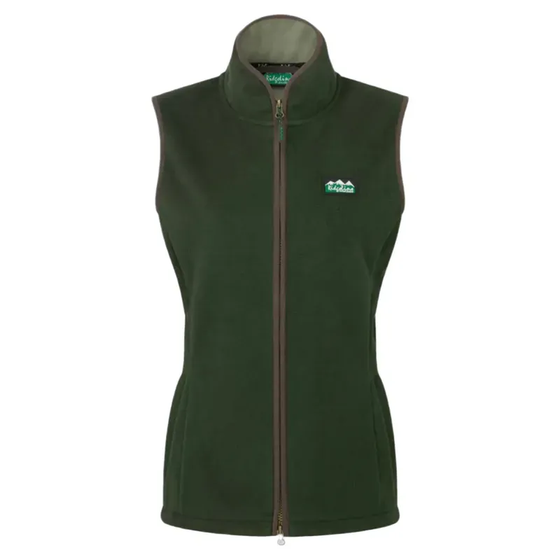 Ridgeline Kodiak Womens Fleece Gilet - Deep Forest-3