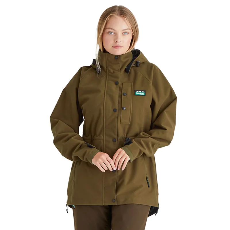 Ridgeline Monsoon Classic Womens Waterproof Jacket - Teak