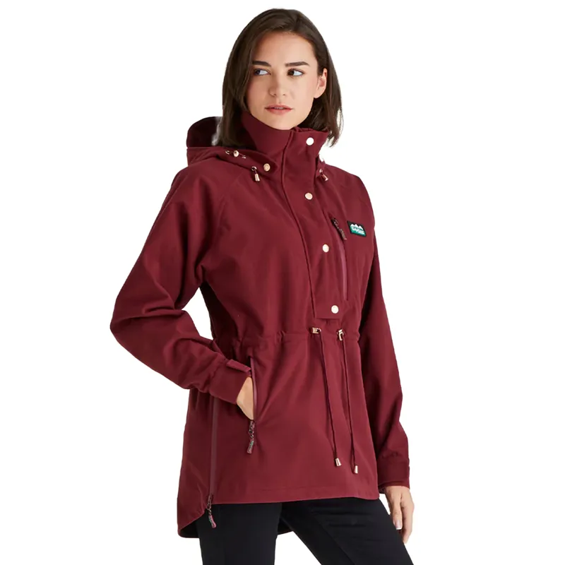 Ridgeline Monsoon Nordic Ladies Smock - Winter Berry-3