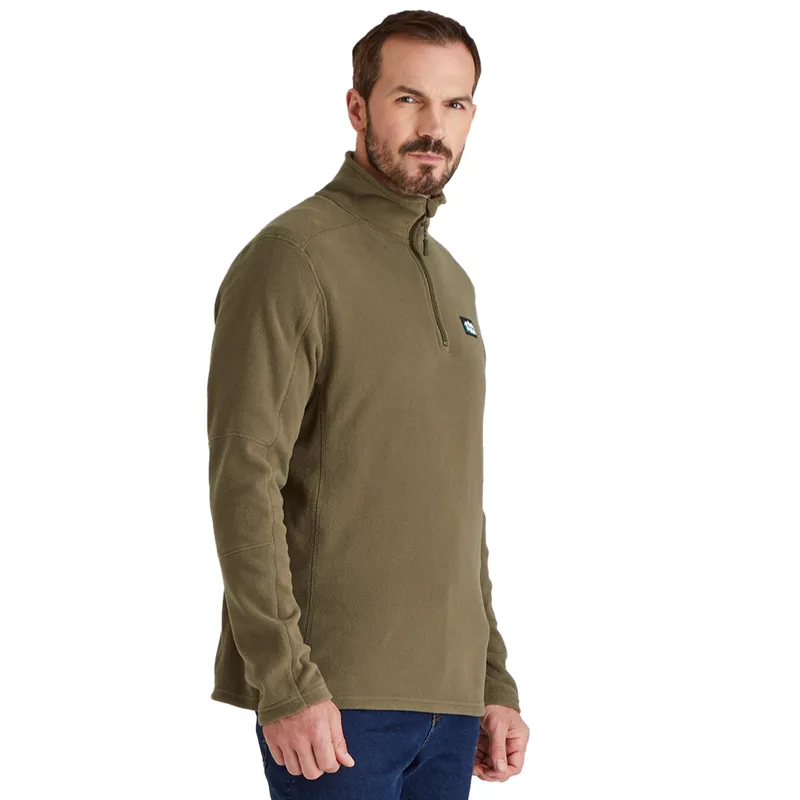 Ridgeline Narvik Mens Half Zip Fleece - Ivy Green-2