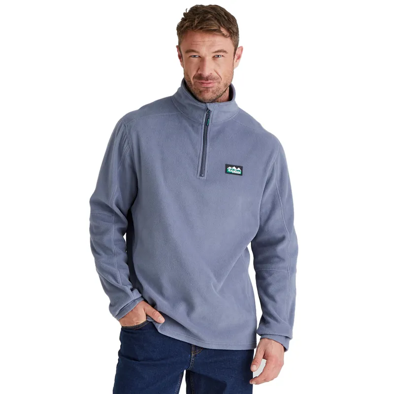 Ridgeline Narvik Mens Half Zip Fleece - Storm