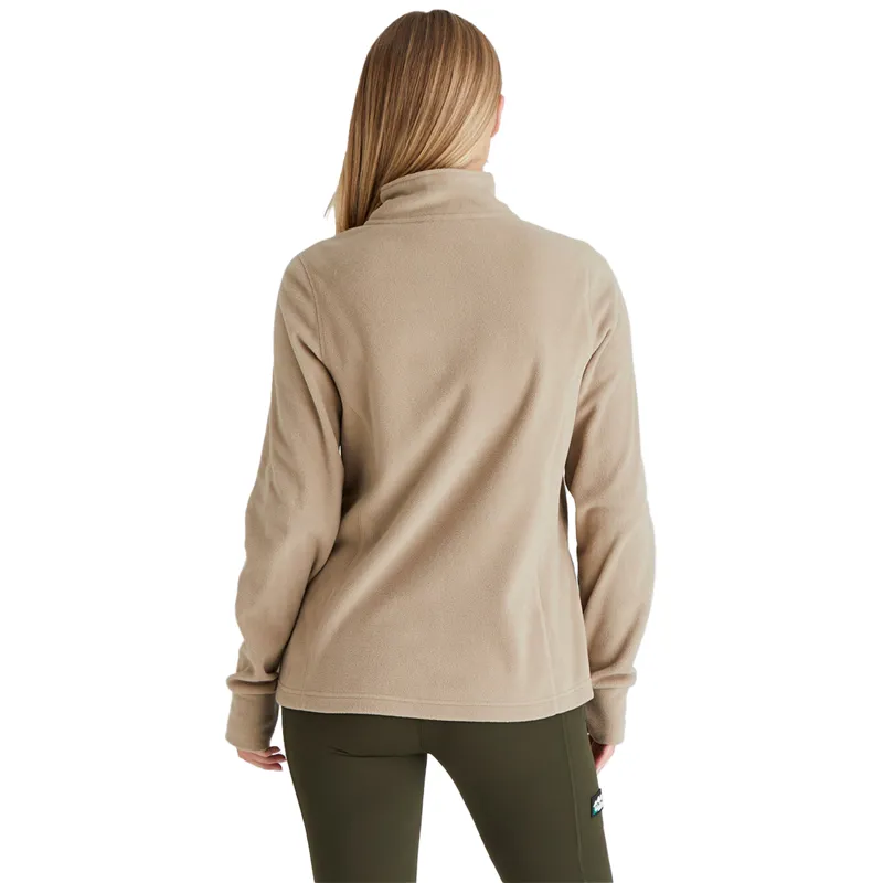 Ridgeline Narvik Womens Half Zip Fleece - Roasted Cashew-1