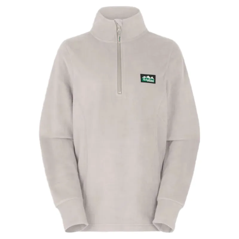 Ridgeline Narvik Womens Half Zip Fleece - Stone-3