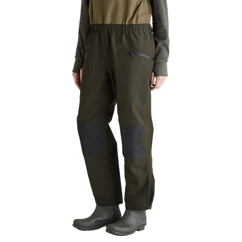 Ridgeline Agri Pro Womens Work Bib and Braces - Deep Forest-5