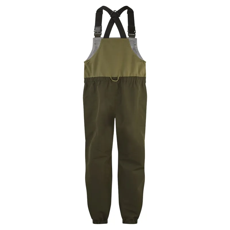 Ridgeline Agri Pro Mens Waterproof Work Bib and Braces - Deep Forest-3