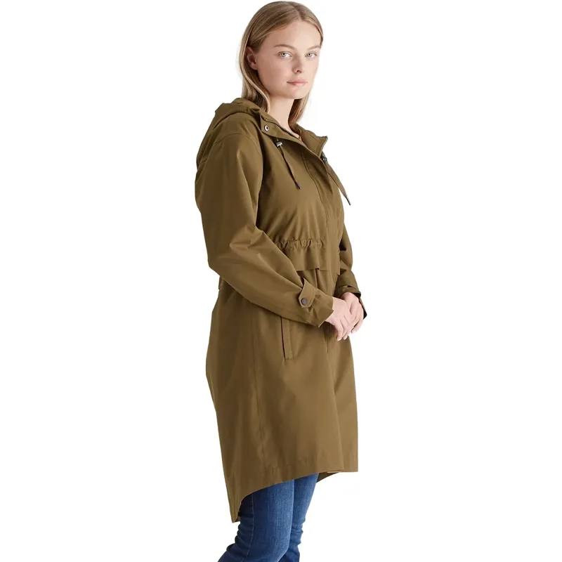 Ridgeline Blakeney Womens Parka - Teak-1