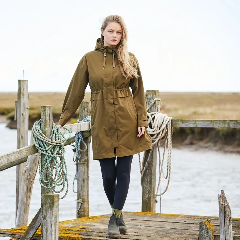 Ridgeline Blakeney Womens Parka - Teak-6