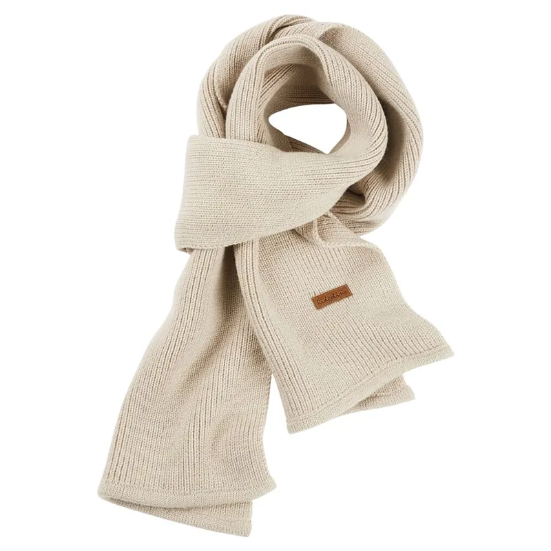 Ridgeline Baltic Womens Bobble Hat and Scarf - Sand-3