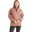 Ridgeline Brancaster Womens 1/4 Zip Top - Dusky Pink