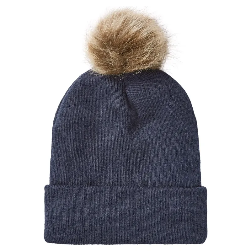 Ridgeline Heritage Fine Knit Bobble Hat - Tarn-2