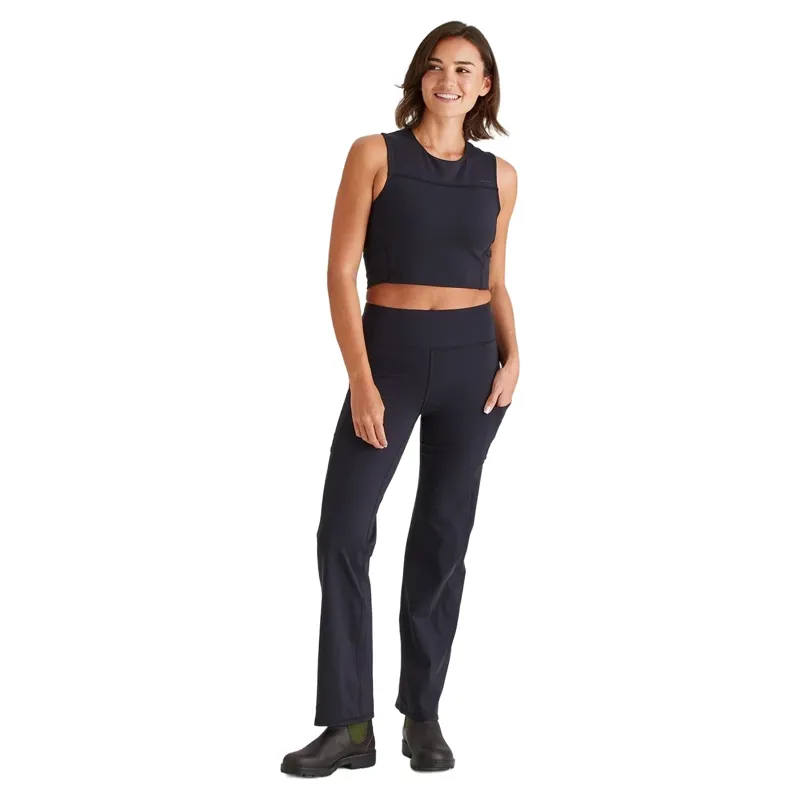 Ridgeline Infinity Straight Leg Womens Leggings - Black-2